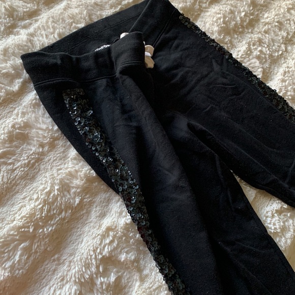 EXPRESS Capri drawstring pants W/Sequence sides - Picture 4 of 6